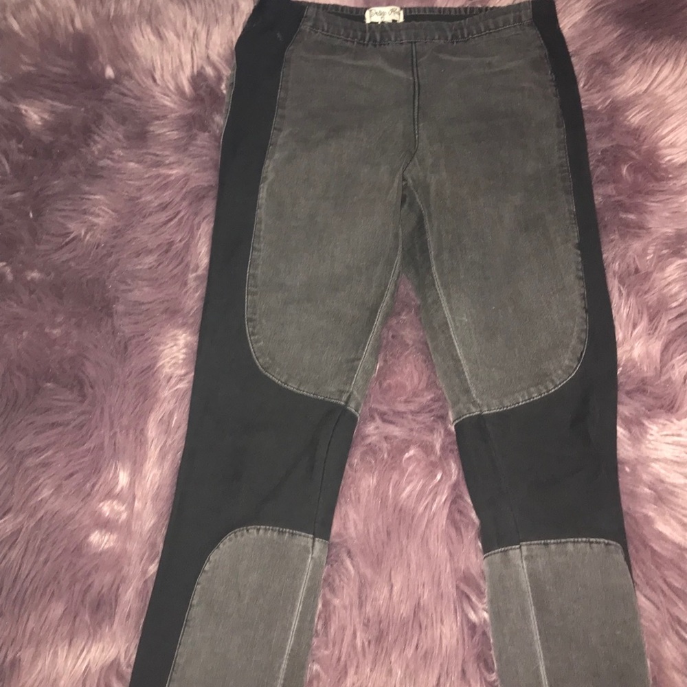 Grey/Blue X Black Patchwork Jean Bundle - image 4